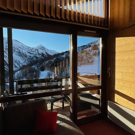 Cosy Plein Sud: Vue Splendide Et Terrasse Spacieuse Apartment Saint-Sorlin-d'Arves