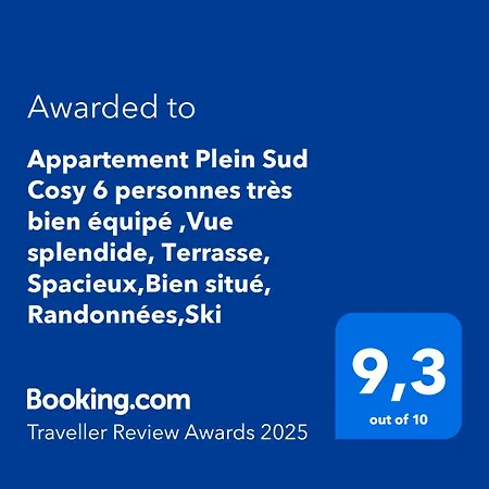 Cosy Plein Sud: Vue Splendide Et Terrasse Spacieuse