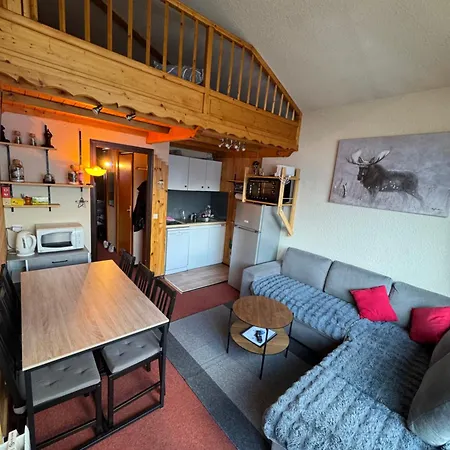 Cosy Plein Sud: Vue Splendide Et Terrasse Spacieuse Apartment Saint-Sorlin-d'Arves